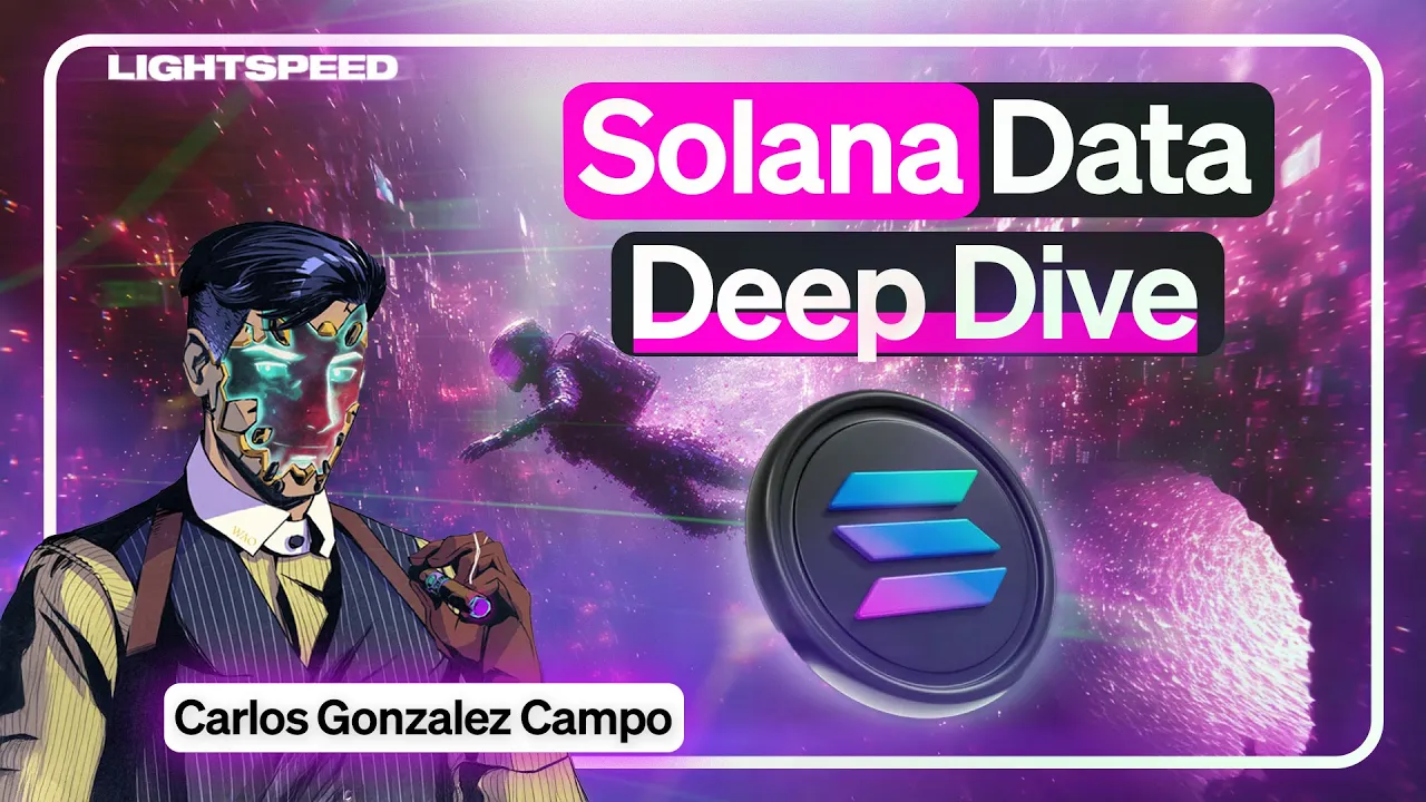 A Solana Data Deep Dive With Carlos Gonzalez Campo