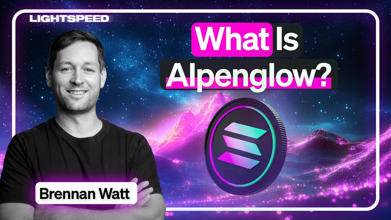 Alpenglow: Solana's Largest Protocol Upgrade Ever | Brennan Watt, Anza