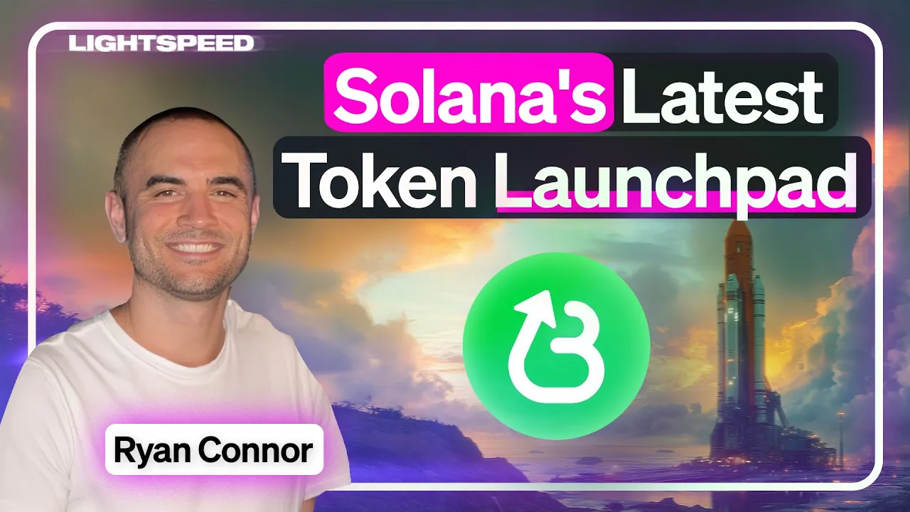 The Solana Token Launchpad Coming for Venture Capital | Ryan Connor