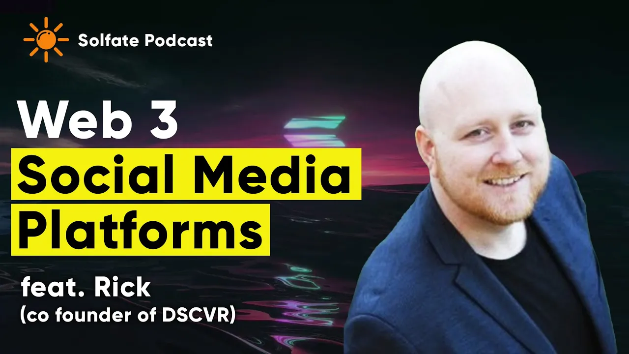 Behind DSCVR: Building a Decentralized Social Network for the Web3 Era w/ Rick Porter, CEO