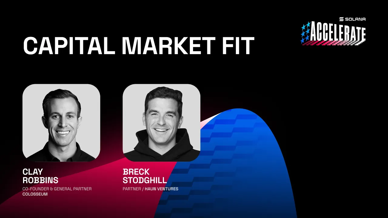 Ship or Die at Accelerate 2025: Capital Market Fit