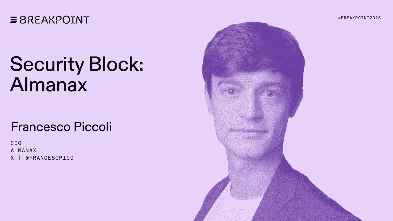 Breakpoint 2025: Security Block: Almanax (Francesco Piccoli)