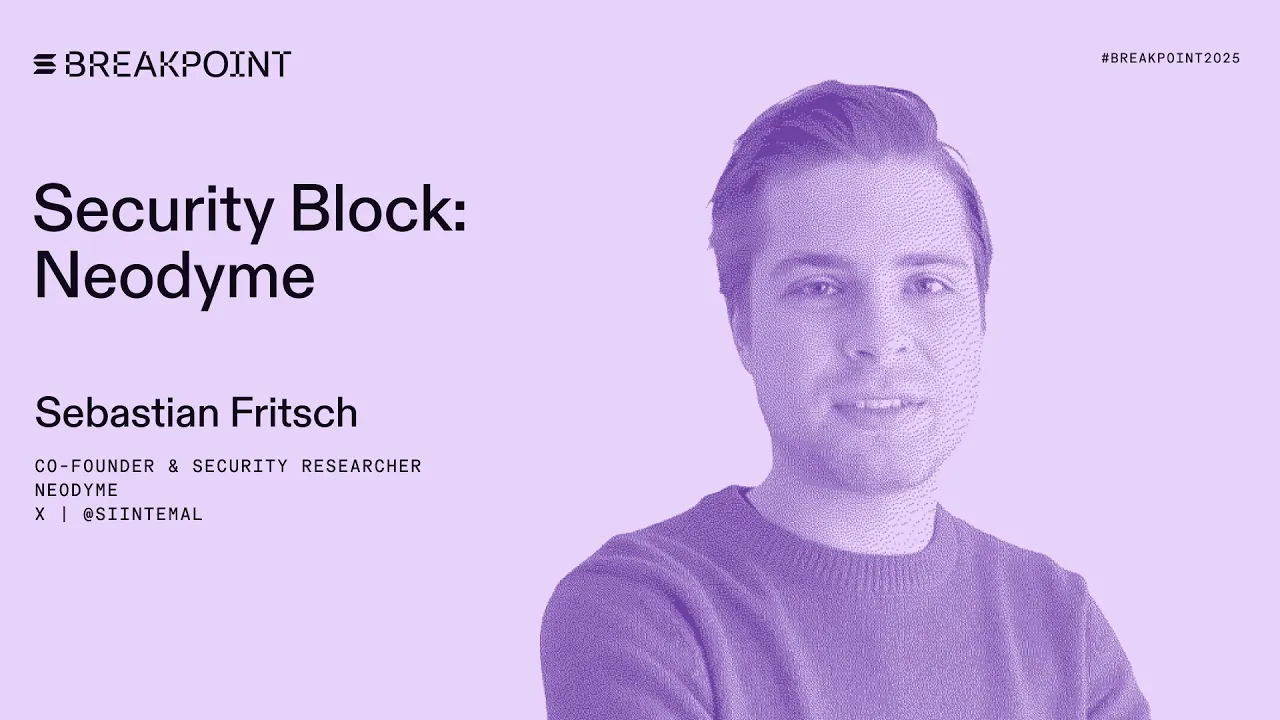 Security Block: Neodyme - Who Controls Solana's Funds?