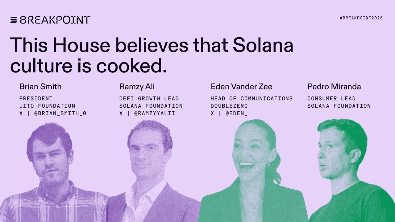 This House believes that Solana culture is cooked